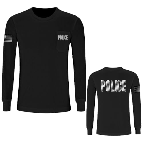 AYKRM Large Police Durable Breathable t Shirt