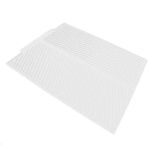 Estera de silicona para secar platos que evita charcos con su sistema de secado rápido 2