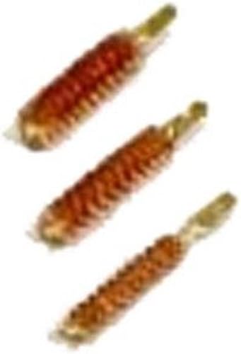 Tipton Paquete de 3 cepillos de bronce para pistola con cerdas de bronce fósforo .22 Cal Premium para limpieza y mantenimiento de pistolas