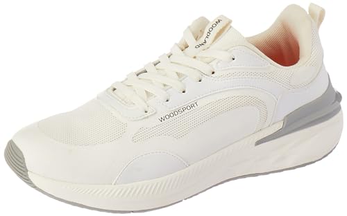 Woodland Mens White MESH Sports Shoes-8 UK (42 EU) (OSGC 4758022) (B0CGX46Q93) Amazon Price History, Amazon Price Tracker