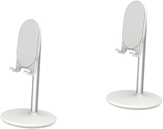 Hemobllo 2 Peças Suporte De Telefone Móvel Suporte De Telefone Suporte De Telefone De Mesa Suporte De Telefone Ajustável Suporte De Chute Para Telefone Suporte De Tablet Ajustável Suporte