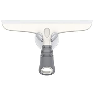 MR.SIGA Multi-Purpose Squeegee for Window, Glass, Shower Door, Car, Heavy Duty Window Scrubber, Suction Hook Included…