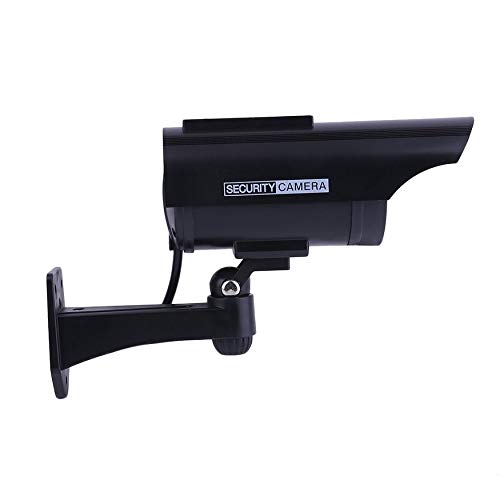 Home Practical Indoor Outdoor Solar Power Dummy Fake Imitation Home CCTV Überwachungskamera mit LED Licht Indikator New Home