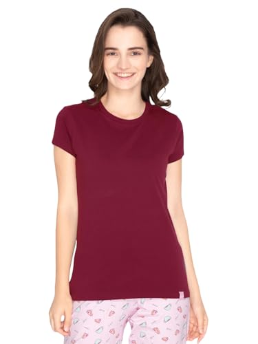 Image of Lyra Women's Cotton Regular Fit T-Shirt