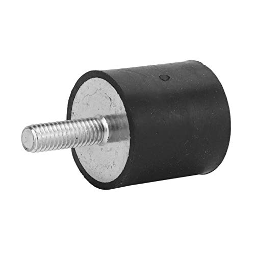 Rubber Vibration Absorber, Reliable Heat Resistance Rubber Mount, Anti-Aging for Shockproof Products Automotive Industry Fitness Equipment Heavy Machinery(VE25*25 M6*18)