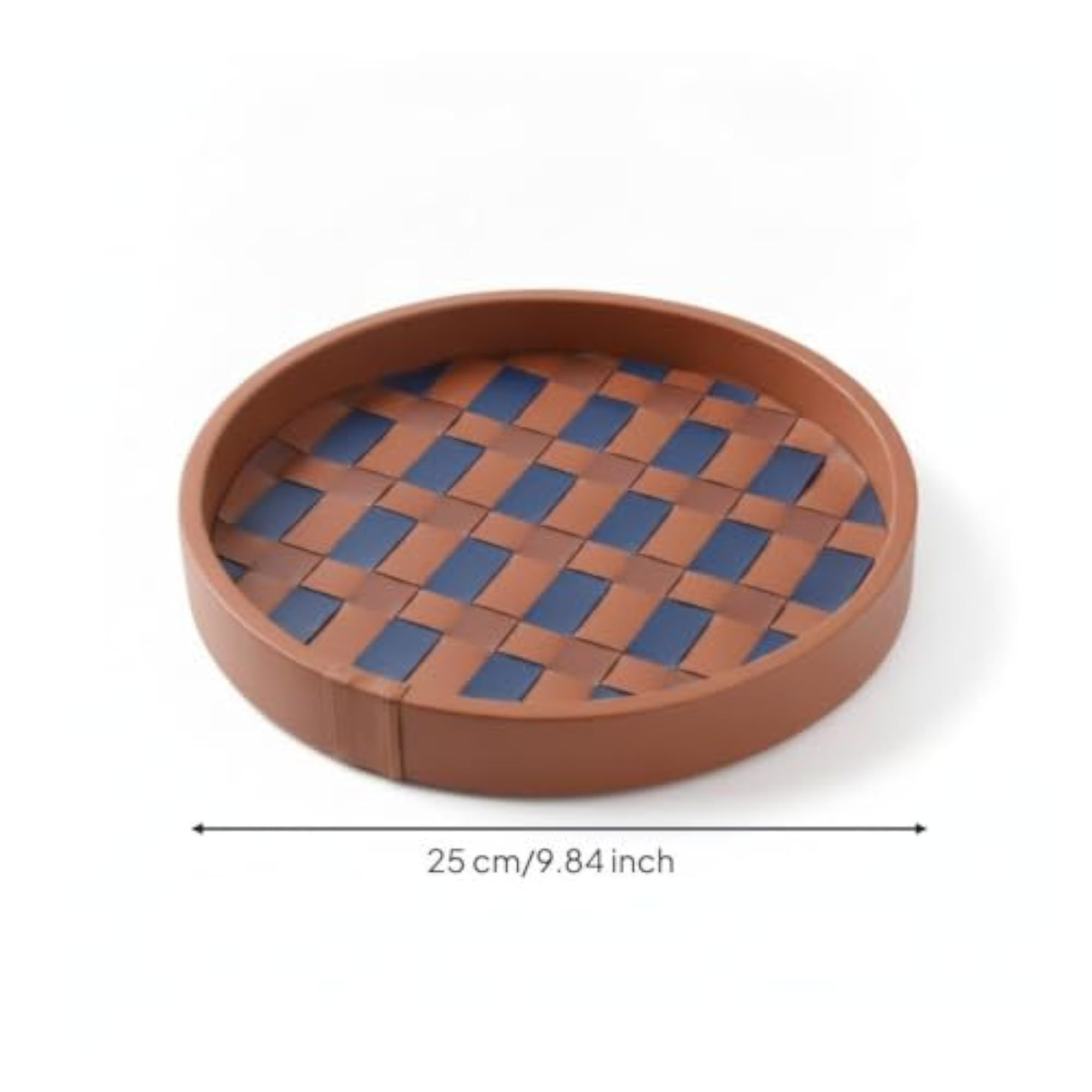 Lattice Surface Decorative Storage Tray