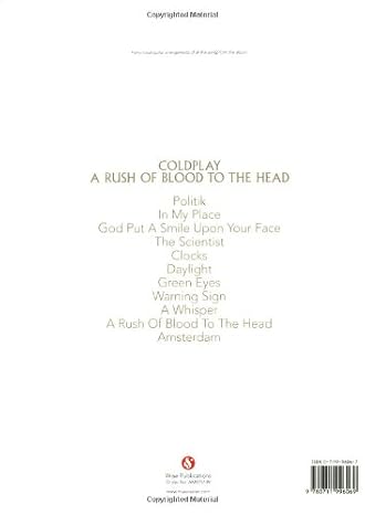 Coldplay - A Rush of Blood to the Head