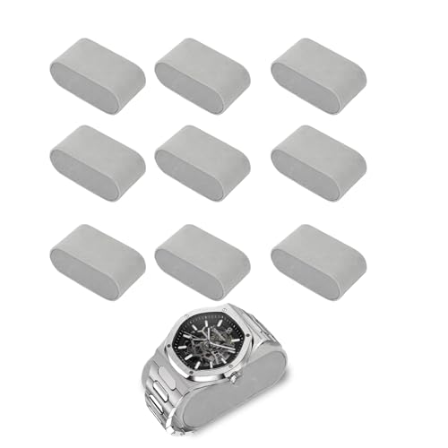 Wisebom 10Pcs Coussin pour Montre, Velour Coussins de Boîte à Montres 8x4.5x3cm Petits Oreillers pour Boîte de Montre, Coussin Bijoux coussin MoNtre Présentoir COussin pour Bracelet montre Bijoux