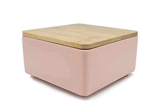 Preisvergleich Produktbild PAISY Schmuckbox - die einzigartige Kombination aus Beton und Holz / Schmuckkästchen, Schmuckschatulle, Schmuckaufbewahrung und Ablage von Ringen, Ohrringen, Ketten, Uhren und Accessoires