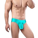 Boxer da Uomo a Vita Bassa, in Seta, Senza Etichetta - - Large