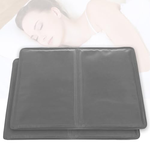ATEK Gel-Kühlmatten, 2 Stück, Gel-Kissen-Pads für Nachtschweiß, wärmeabsorbierende Kissen für besseren Schlaf, bequeme Kissen, leitet Wärme ab und erhöht die Schlafqualität