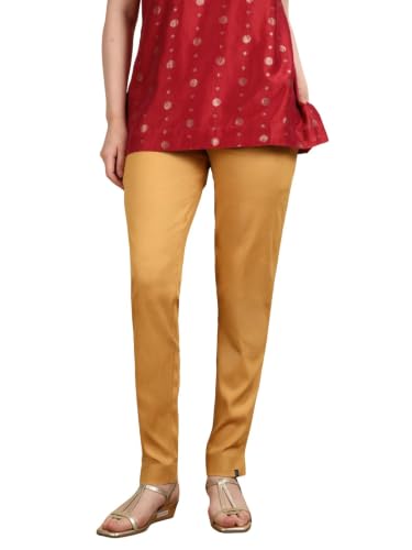 Image of TWIN BIRDS Women Viscose Cotton Kurti Pants | Stretch Ethnic Daily Trousers