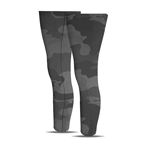Pernito Proteção UV 50 Camuflado Bope Pernas Coxa Ciclismo Corrida Bike (M)