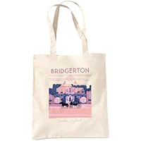 Bridgerton Modern Minimal House Bolsa Tote Reutilizable para