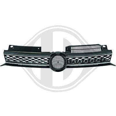 2215841 Grille de calandre pour V. Golf 6 GTD de 2008 a 2012 Look Origine
