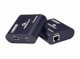 Gembird HDMI-Extender - Erweitert HDMI-Signale bis zu 60m, Full HD 1080p, ideal für Büro, Präsentationen und Home-Entertainment, in Schwarz