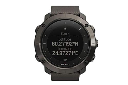 Suunto, Montre GPS pour Randonnées et Trekking, Autonomie Batterie jusqu'à 100 h, Etanche, Traverse Graphite,...