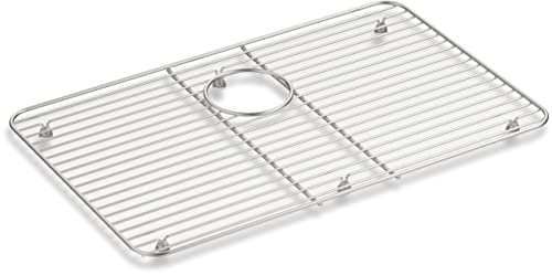 Rejilla para fregadero de acero inoxidable Kohler 22.5 x 14.25 pulg