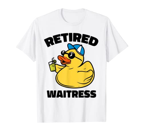 The Legend has Retired Waitress Maglietta