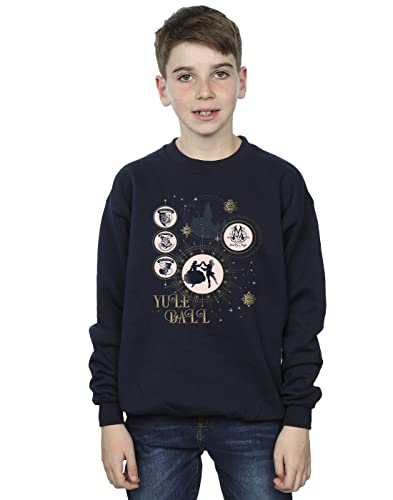Harry Potter Boys Yule Ball Sweatshirt Navy Blue 5-6 Years