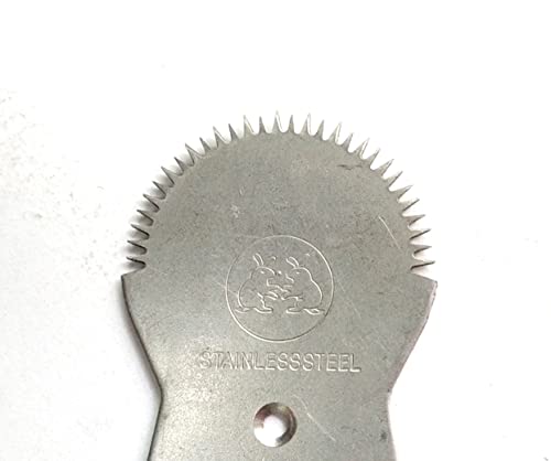 Dolphin Shop, Coconut Scraper Grater Stainless Steel Shredder Serrated Grinder Blade 1 Pc With 3 Screws Home Kitchenware #TOP2