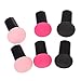FOMIYES 6 Pezzi di Campeggio di Funghi Spugna di Spugna Puscolo Pompone Spugna Spugna Dual Bagnato Dual- Usa Cosmetico Frullatore di Bellezza Uova di Bellezza Bb Crema Aria Cuscino