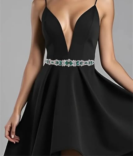 Rhinestones Flower Bridal Belt Wedding Bridesmaid Waist Jewelry Party Prom Dress Belt Accessories3