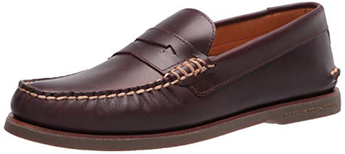 Sperry Men's Gold Cambridge Penny Penny Loafer, Amaretto, 7