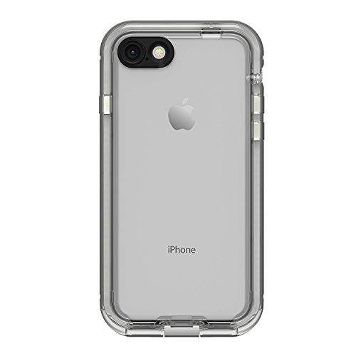 LifeProof NÜÜD SERIES Waterproof Case for iPhone 8 (ONLY) - Retail Packaging - SNOWCAPPED (BRIGHT WHITE/SLEET)