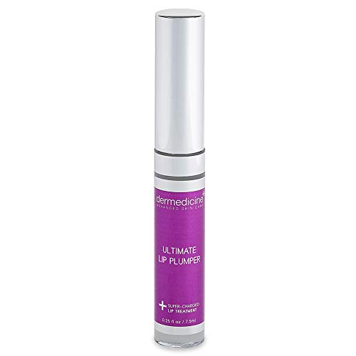 Ultimate Lip Plumper Super-Charged Lip Treatment W/ Peptides, Vitamin E & Hyaluronic Spheres | May Enhances And Boost Lips For A Plumper Appearance 0.25 Fl Oz / 7.5Ml #TOP8