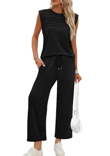 48% Off WIHOLL Women's Summer Two Piece Lounge Set - Image 3
