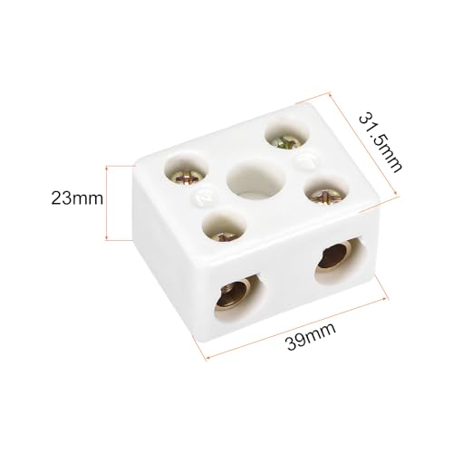 Blocs de jonction en porcelaine durable 2W5H avec isolation renforcée