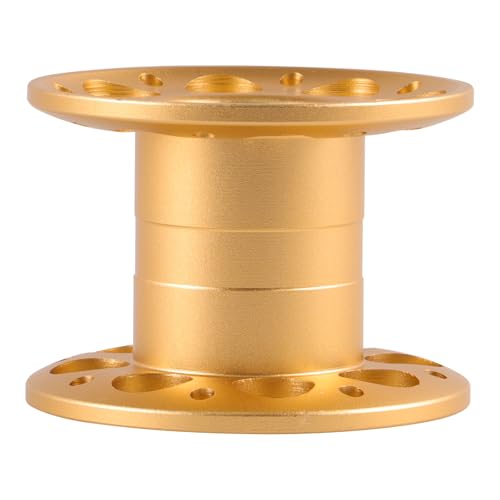 Carrete de buceo compacto de aleación de aluminio oro para equipo submarino portátil