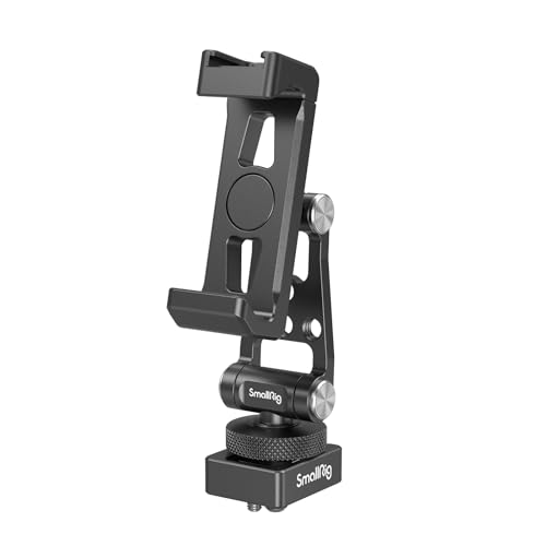 SmallRig DJI �X�^�r���C�U�[�p�X�}�[�g�t�H���T�|�[�g 1/4"-20 �l�W���ƃR�[���h�V���[�t�� ���R�����t�H���}�E���g�A�_�v�^�[ DJI RS 3 / RS 3 Pro/RS 3 mini/RS 2 / RS C2 / R S/R SC�ɑΉ�