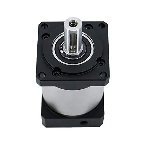 Stepper Motor, CNC High Precision and Low Backlash Planetary Gearbox Reducer Nema23 Nema24 3:1 to 10:1 for 60mm AC servo Motor Shaft 14mm for DIY CNC 3D Printer(Ratio3,Nema23 8mm)