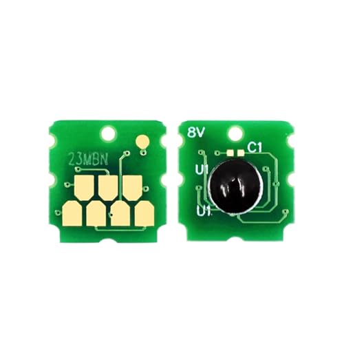 C13S210125 S2101 SC23MB Maintenance Tank Chip ，Compatible for Epson F100 F130 F160 F170 SC-F100 SC-F130 SC-F160 SC-F170 Printers(2 Pieces)