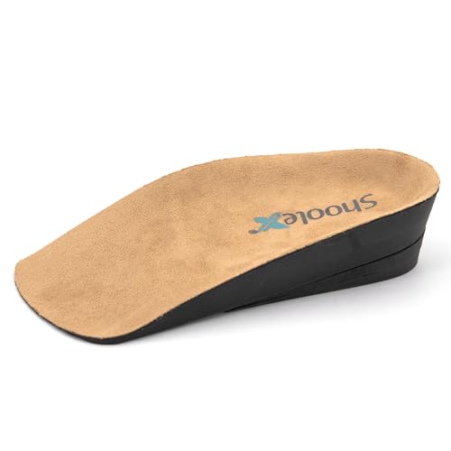 Image of Shoolex ArchFlex Pro 2-in-1 Arch Support & Height Increase Insoles - Adjustable Heel Lift Up to 1 inch, Plantar Fasciitis, Flat Feet, Achilles Tendonitis & Leg Length Discrepancy Relief, Men & Women