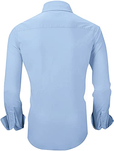 Image of Zombom Men's Cotton Polyester Blend Regular Fit Casual Shirt