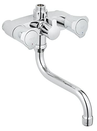 Grohe Costa-L Kochendwasserhahn 12 cm. mit Umsteller und Auslauf Chrom