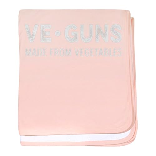 CafePress Veguns Vegetables Vegan Vegetarian Ve Baby Blanket, Super Soft Newborn Swaddle