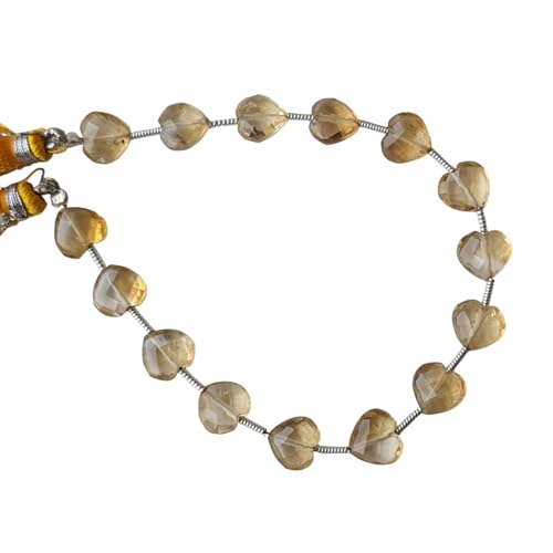 Perles en citrine pour créer vos bracelets d'été et bijoux de lithothérapie