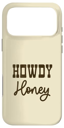 Howdy Honey Rodeo Queen Ride Horses �o���� ���[�V���O�J���g���[ �X�}�z�P�[�X iPhone 17 Pro Max �p