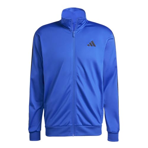 adidas Men's 3-Stripes Tricot Track Top, Team Royal Blue, X-Large4