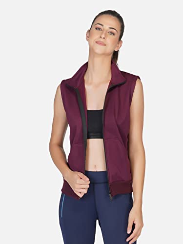 Image of UZARUS Women's Half Sleeves Cotton Fleece Premium Jacket