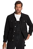 ergonomische Schnittführung JP 1880 Herren große Größen Übergrößen Menswear L-8XL Jacke, Workwear, 7 XL schwarz XXL 802512100-XXL