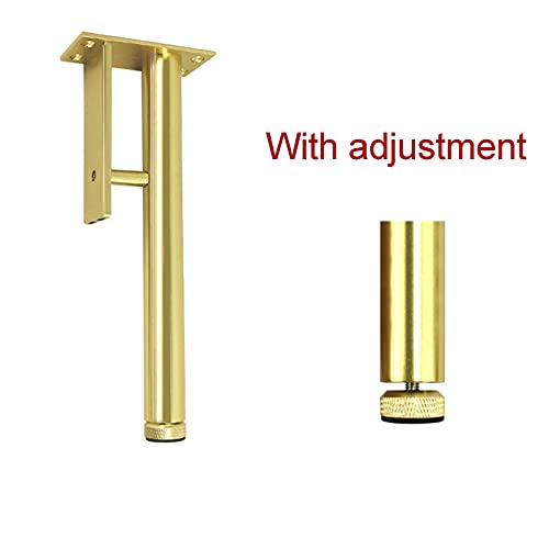 Patas de aluminio para muebles de altura regulable visualmente en salones 5