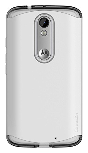 Qmadix X Series Lite For Motorola Droid Turbo 2 - Retail Packaging - White #TOP1