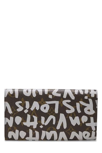 Pre-Loved Stephen Sprouse x Louis Vuitton Grey Monogram Canvas Porte Monnaie Credit, Grey3