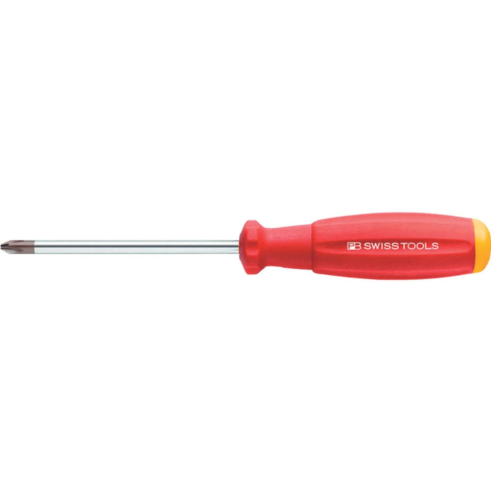 PB Swiss Tools SwissGrip Screwdriver for Phillips Screws size 00, 40mm blade