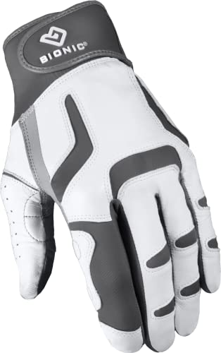 Men's Reliefgrip 2.0 Golf Glove (Silver, Small, Left) #TOP1